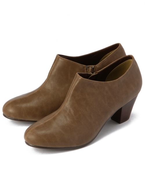 green label relaxing（グリーンレーベルリラクシング）の「GT スムースブーティ◆（ブーティ・レディース・モカ/ブラック・S(22.5)/M(23.5)/L(24.5)）」の2枚目の写真