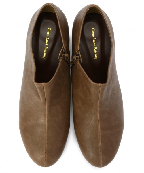 green label relaxing（グリーンレーベルリラクシング）の「GT スムースブーティ◆（ブーティ・レディース・モカ/ブラック・S(22.5)/M(23.5)/L(24.5)）」の3枚目の写真