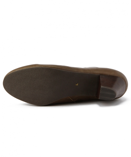 green label relaxing（グリーンレーベルリラクシング）の「GT スムースブーティ◆（ブーティ・レディース・モカ/ブラック・S(22.5)/M(23.5)/L(24.5)）」の5枚目の写真