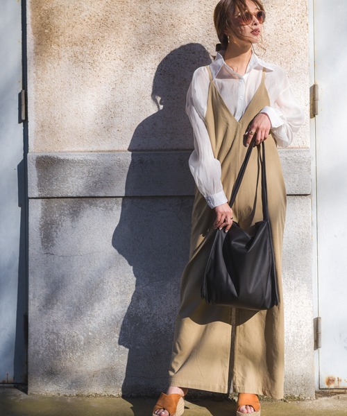 SpRay(スプレイ)の「トートBAG(トートバッグ・レディース・ブラック/ベージュ/オフホワイト/カーキ・FREE)」の11枚目の写真