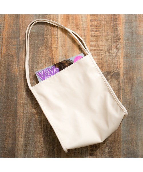 SpRay(スプレイ)の「トートBAG(トートバッグ・レディース・ブラック/ベージュ/オフホワイト/カーキ・FREE)」の16枚目の写真