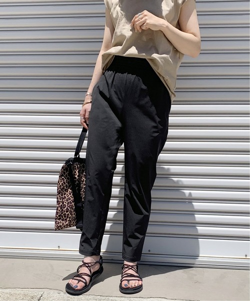 JOURNAL STANDARD(ジャーナルスタンダード)の「《WEB限定》JS+eナイロンストレッチパンツ◆2(パンツ)」|ブラック