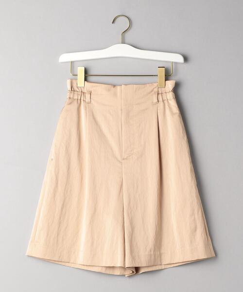 BEAUTY&YOUTH UNITED ARROWS(ビューティーアンドユースユナイテッドアローズ)の「BY タックショートパンツ ◆(その他パンツ・レディース・ケリー/ライトピンク・SMALL/MEDIUM)」の1枚目の写真