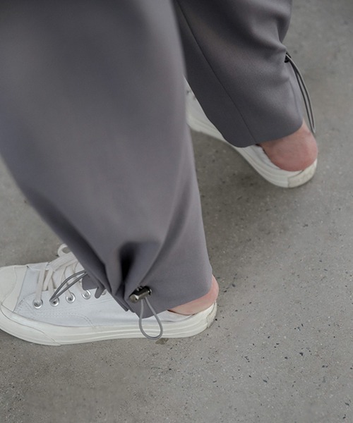 chuclla(チュクラ)の「2WAYコード スラックス sb-4 chw1171(スーツパンツ・レディース・グレー/カーキブラウン・S/M/L)」の15枚目の写真