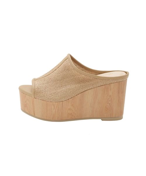 dazzlin（ダズリン）の「ナチュラルサボサンダル（サンダル・レディース・ブラウン/ベージュ・MEDIUM/LARGE）」の2枚目の写真