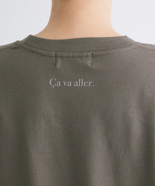 ADAM ET ROPE'（アダムエロペ）の「【WEB限定】ロゴT（Tシャツ/カットソー・レディース・チャコールグレー/ホワイト/グリーン系その他2・FREE）」の19枚目の写真