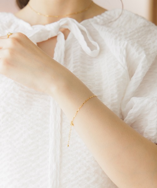 flower(フラワー)の「シルバーチェーンブレスレット(ブレスレット・レディース・シルバー/ゴールド・FREE)」の18枚目の写真