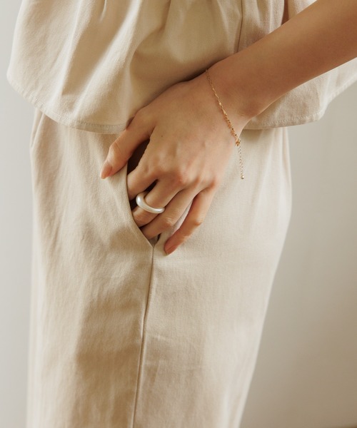 flower(フラワー)の「シルバーチェーンブレスレット(ブレスレット・レディース・シルバー/ゴールド・FREE)」の15枚目の写真