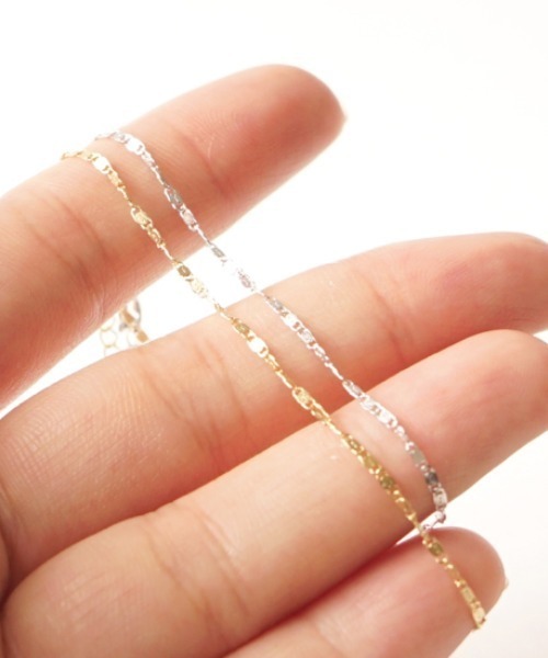 flower(フラワー)の「シルバーチェーンブレスレット(ブレスレット・レディース・シルバー/ゴールド・FREE)」の7枚目の写真