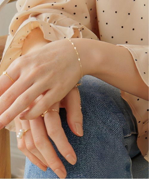 flower(フラワー)の「シルバーチェーンブレスレット(ブレスレット・レディース・シルバー/ゴールド・FREE)」の21枚目の写真