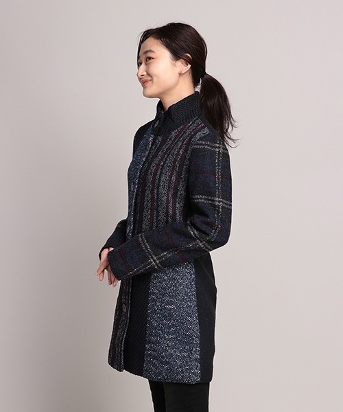 Desigual（デシグアル）の「オーバーコート HAAKON（その他アウター・レディース・ブラック・L/2L/3L/S/M）」の4枚目の写真