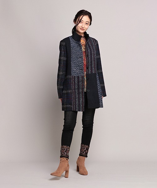 Desigual（デシグアル）の「オーバーコート HAAKON（その他アウター・レディース・ブラック・L/2L/3L/S/M）」の5枚目の写真