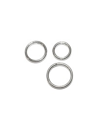 MORPH（モルフ）の「MORPH モルフ セグメントクリッカー ボディーピアス 14ゲージ 8mm~12mm（ピアス（片耳用））」