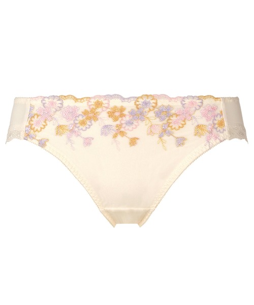 AMOSTYLE BY TRIUMPH（アモスタイルバイトリンプ）の「テンダーフラワーレース レギュラーショーツ AMST1310 Hikini JX（ショーツ・レディース・ホワイト/ピンク/ブルー・M/L）」の2枚目の写真
