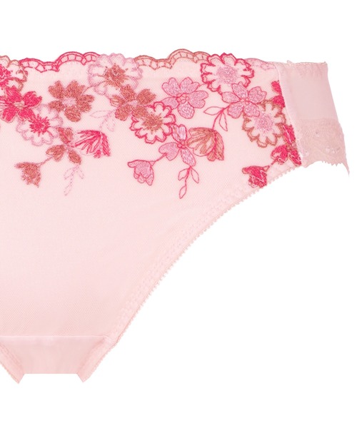 AMOSTYLE BY TRIUMPH（アモスタイルバイトリンプ）の「テンダーフラワーレース レギュラーショーツ AMST1310 Hikini JX（ショーツ・レディース・ホワイト/ピンク/ブルー・M/L）」の6枚目の写真
