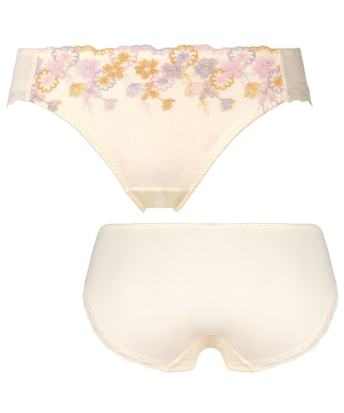 AMOSTYLE BY TRIUMPH（アモスタイルバイトリンプ）の「テンダーフラワーレース レギュラーショーツ AMST1310 Hikini JX（ショーツ・レディース・ホワイト/ピンク/ブルー・M/L）」の8枚目の写真