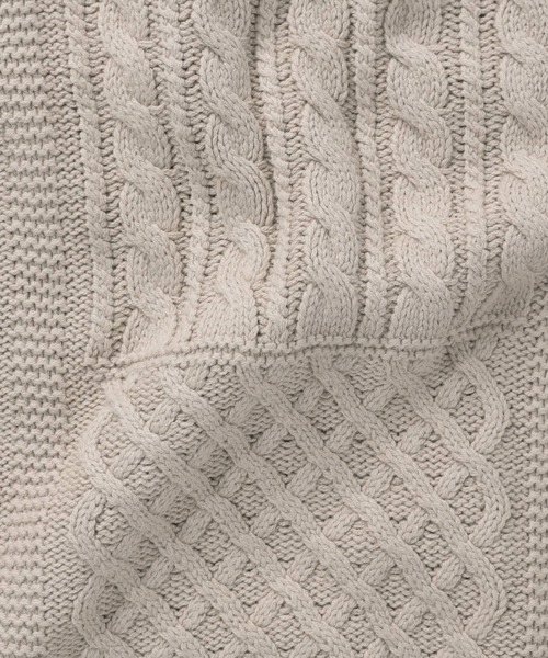 studio CLIP（スタディオクリップ）の「5ゲージケーブル切り替えベスト（ベスト・レディース・ライトグレー/グリーン/ブラック・MEDIUM/LARGE）」の13枚目の写真