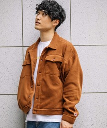 FRUIT OF THE LOOM（フルーツオブザルーム）の「リサイクルフリースジャケット / シンプル / ユニセックス / 着回し / ワンポイントロゴ / Ｇジャン（ブルゾン）」