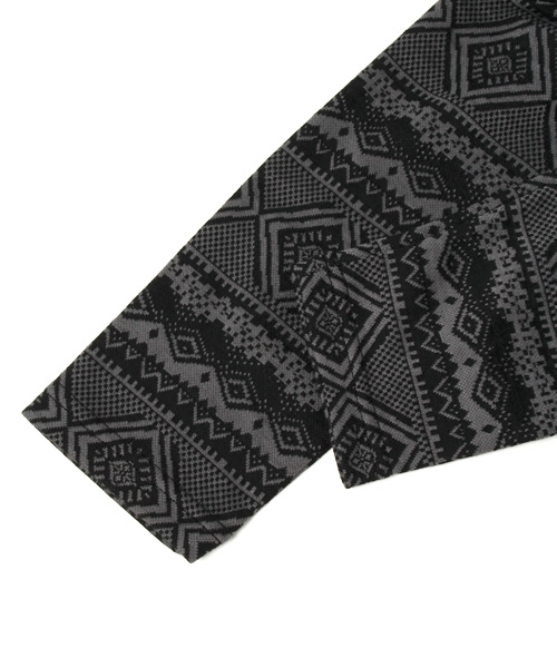 チャイハネ（チャイハネ）の「【チャイハネ】ジオメトリック柄MEN'Sレギンス10分丈（レギンス/スパッツ・メンズ・ブラック/ベージュ/グリーン/レッド・FREE）」の7枚目の写真