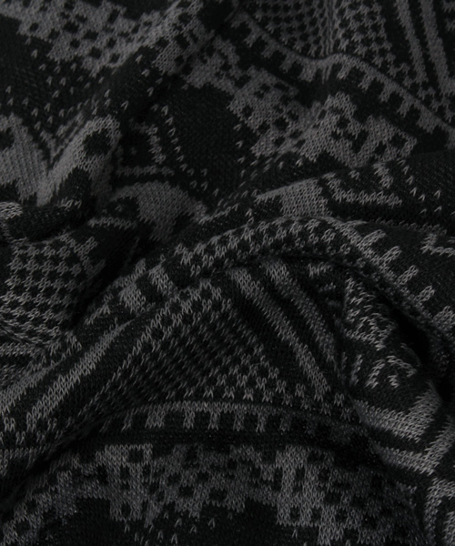 チャイハネ（チャイハネ）の「【チャイハネ】ジオメトリック柄MEN'Sレギンス10分丈（レギンス/スパッツ・メンズ・ブラック/ベージュ/グリーン/レッド・FREE）」の8枚目の写真