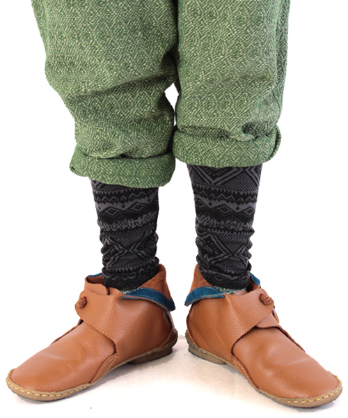 チャイハネ（チャイハネ）の「【チャイハネ】ジオメトリック柄MEN'Sレギンス10分丈（レギンス/スパッツ・メンズ・ブラック/ベージュ/グリーン/レッド・FREE）」の11枚目の写真