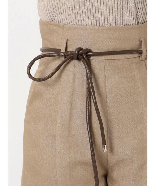 MERCURYDUO（マーキュリーデュオ）の「コードベルト付ショートパンツ（その他パンツ・レディース・ブラウン・SMALL/MEDIUM）」の11枚目の写真