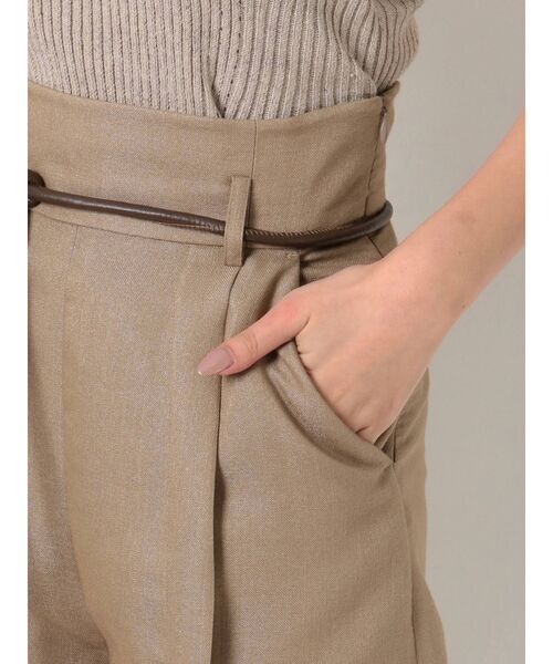 MERCURYDUO（マーキュリーデュオ）の「コードベルト付ショートパンツ（その他パンツ・レディース・ブラウン・SMALL/MEDIUM）」の13枚目の写真