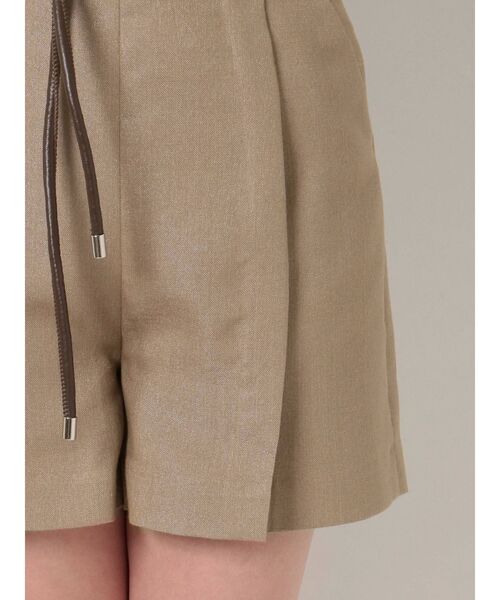 MERCURYDUO（マーキュリーデュオ）の「コードベルト付ショートパンツ（その他パンツ・レディース・ブラウン・SMALL/MEDIUM）」の14枚目の写真
