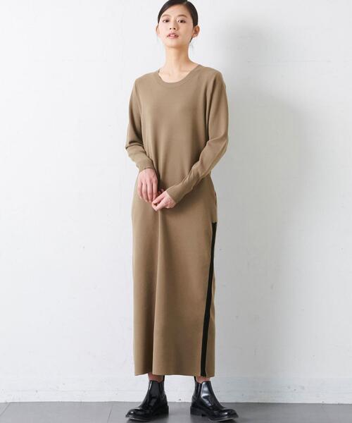 洗える スムースパフ ニットドレス ワンピース Joseph ジョセフ のファッション通販 Zozotown