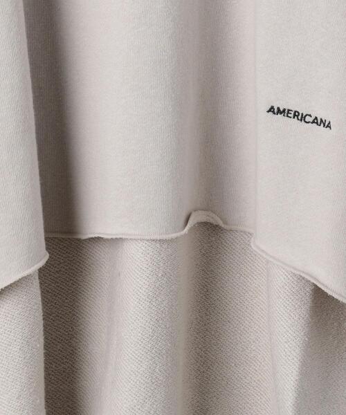 AMERICANA（アメリカーナ）の「＜Americana（アメリカーナ）＞カットオフスウェット（スウェット・レディース・ベージュ/ネイビー・FREE）」の17枚目の写真