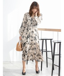 fifth | レトロフラワーカシュクールワンピース(ワンピース)