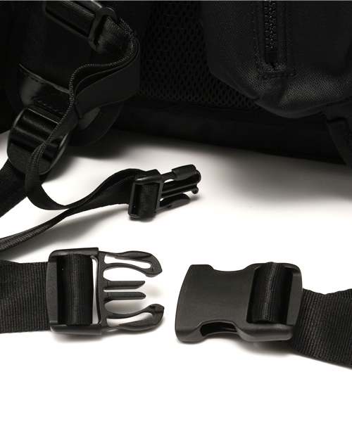 AS2OV（アッソブ）の「【AS2OV】CORDURA DOBBY 305D BACK PACK（バックパック/リュック・メンズ・ブラック/カーキ・FREE）」の6枚目の写真