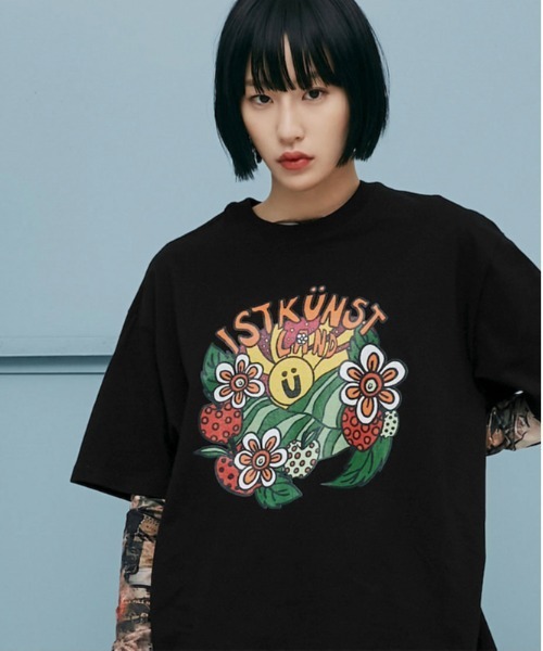 ISTKUNST（イストクンスト）の「【ISTKUNST】ISTKUNST LAND TEE / イストクンスト ランド 半袖 Tシャツ（Tシャツ/カットソー・メンズ・ホワイト/パープル/ブラック・LARGE/MEDIUM）」の17枚目の写真