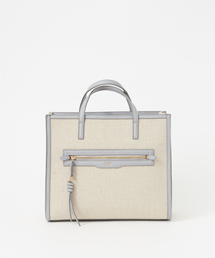 LOWELL things | Carre/ファブリックフロントファスナ－２WAY BAG(トートバッグ)