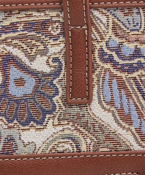 LOWELL things（ロウェル　シングス）の「Carre/ファブリックフロントファスナ－２WAY BAG（トートバッグ・レディース・ダークベージュ/その他/ベージュ・フリー）」の21枚目の写真