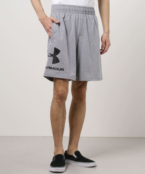 UNDER ARMOUR(アンダーアーマー)の「アンダーアーマー UA Sportstyle Cotton Shorts(スウェットパンツ・メンズ・ブラック/グレー・XXL/L/M/XL/S)」の2枚目の写真