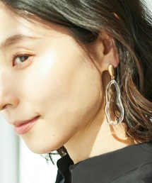 LEPSIM | クリアＢＩＧイヤリング　942423(イヤリング)