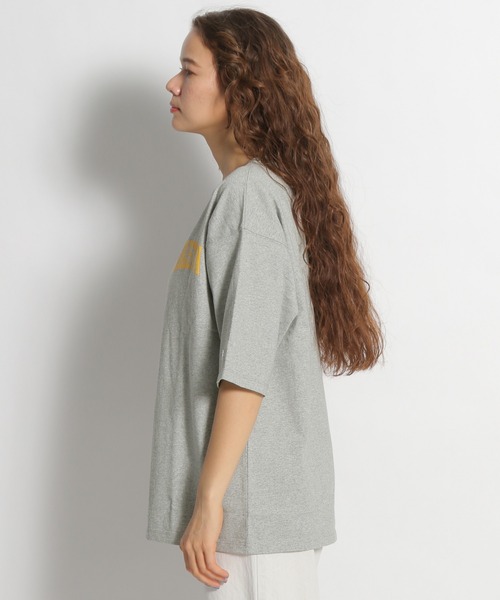 Champion（チャンピオン）の「【Champion(チャンピオン)】7分袖ロゴＴシャツ（Tシャツ/カットソー・レディース・ボルドー/ブラック/グレー・MEDIUM/LARGE）」の13枚目の写真