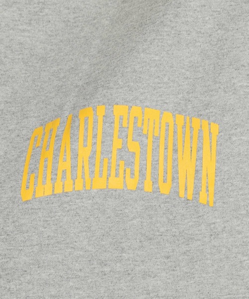 Champion（チャンピオン）の「【Champion(チャンピオン)】7分袖ロゴＴシャツ（Tシャツ/カットソー・レディース・ボルドー/ブラック/グレー・MEDIUM/LARGE）」の5枚目の写真