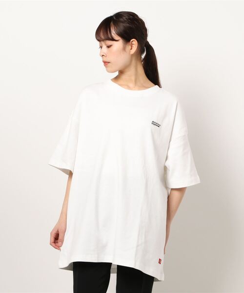 Dickies(ディッキーズ)の「【Dickies / ディッキーズ】半袖手書きバックプリントTシャツ(Tシャツ/カットソー・レディース・ホワイト/グレイッシュベージュ/ブラック/ブラック系その他・L/M)」の13枚目の写真