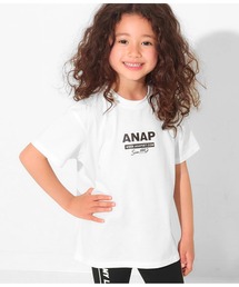 ANAP kids（アナップキッズ）の「吸水速乾シート転写ビッグＴシャツ（Tシャツ/カットソー・キッズ）」