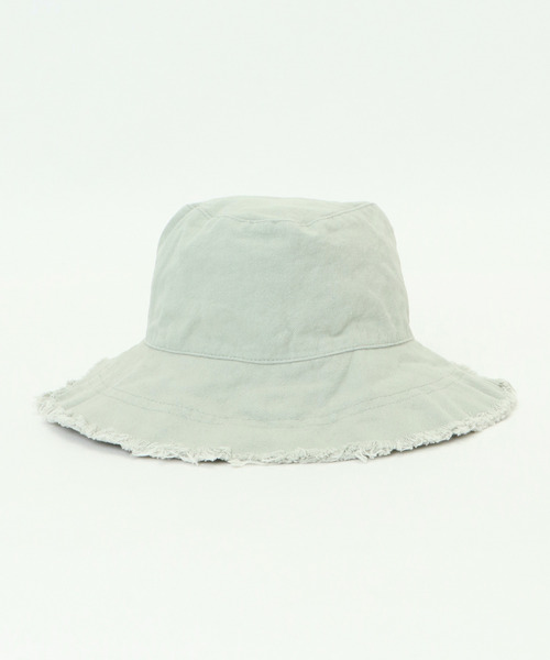 VENCEEXCHANGE（ヴァンスエクスチェンジ）の「フリンジバケットハット（ハット・レディース・グリーン/ブラック/オフホワイト・FREE）」の9枚目の写真