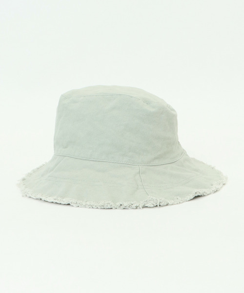 VENCEEXCHANGE（ヴァンスエクスチェンジ）の「フリンジバケットハット（ハット・レディース・グリーン/ブラック/オフホワイト・FREE）」の6枚目の写真