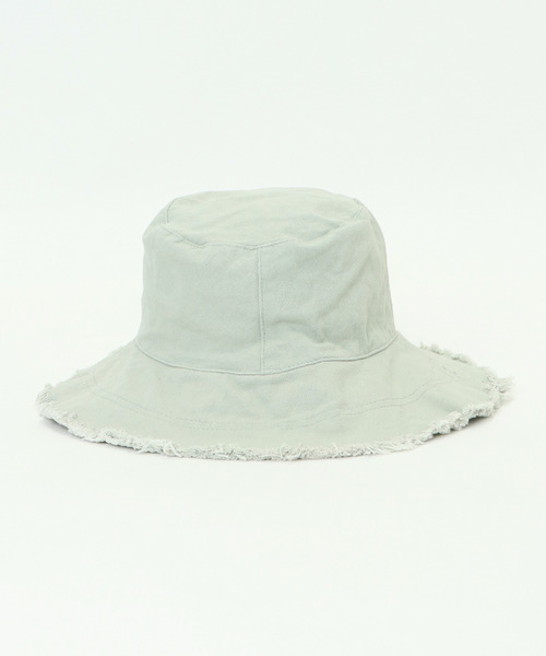 VENCEEXCHANGE（ヴァンスエクスチェンジ）の「フリンジバケットハット（ハット・レディース・グリーン/ブラック/オフホワイト・FREE）」の11枚目の写真