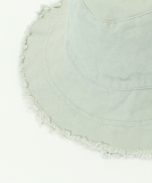 VENCEEXCHANGE（ヴァンスエクスチェンジ）の「フリンジバケットハット（ハット・レディース・グリーン/ブラック/オフホワイト・FREE）」の8枚目の写真