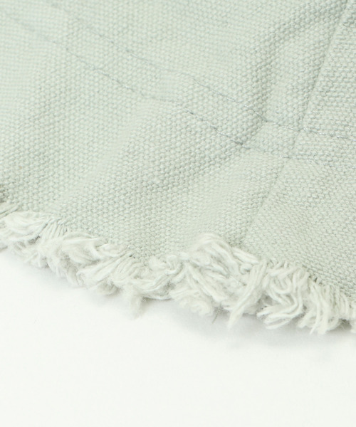 VENCEEXCHANGE（ヴァンスエクスチェンジ）の「フリンジバケットハット（ハット・レディース・グリーン/ブラック/オフホワイト・FREE）」の4枚目の写真