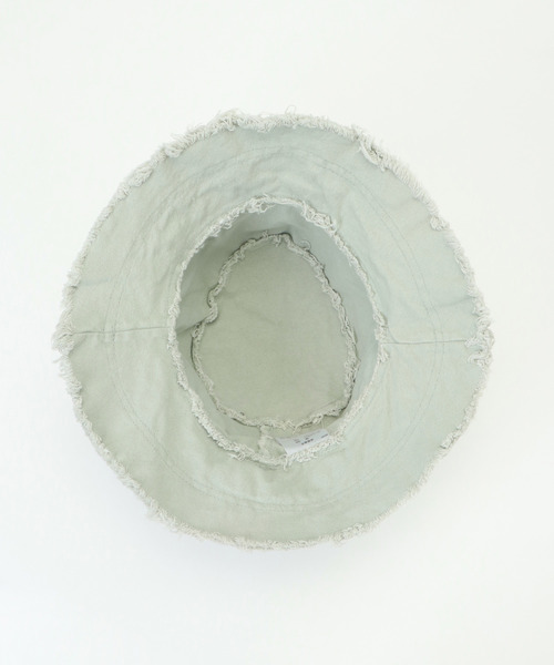 VENCEEXCHANGE（ヴァンスエクスチェンジ）の「フリンジバケットハット（ハット・レディース・グリーン/ブラック/オフホワイト・FREE）」の5枚目の写真