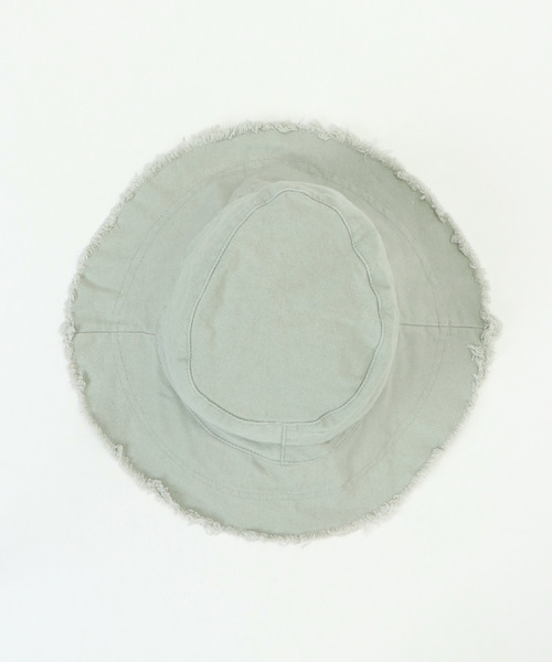 VENCEEXCHANGE（ヴァンスエクスチェンジ）の「フリンジバケットハット（ハット・レディース・グリーン/ブラック/オフホワイト・FREE）」の7枚目の写真