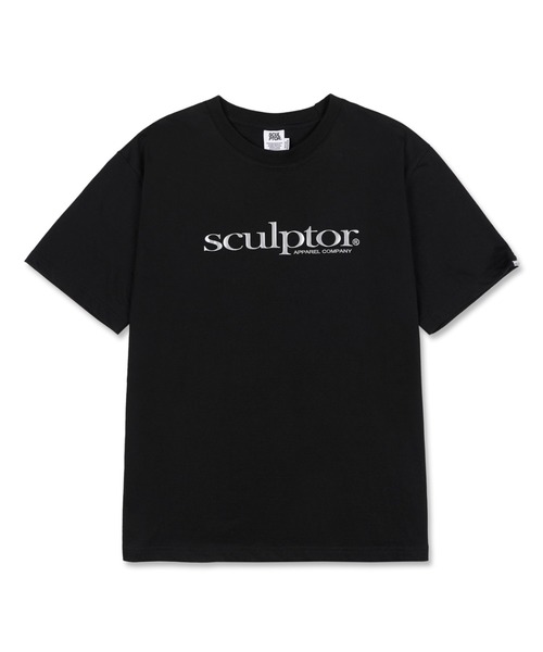 SCULPTOR（スカルプター）の「METALLIC SERIF LOGO TEE