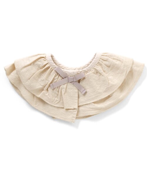 BREEZE（ブリーズ）の「フリルスタイ（スタイ/よだれかけ・キッズ・ピンク/アイボリー・80）」の7枚目の写真